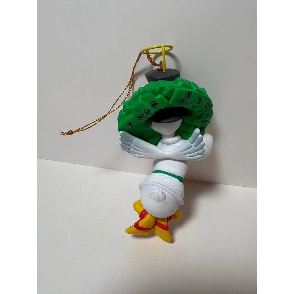 Disney Scrooge McDuck Money Wreath Christmas Ornament With Box DCA 005901